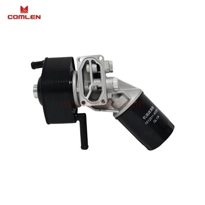 Oil Filter Assembly JLQ 60A For Isuzu NKR77 G5 OE 8972399780 8972399781 8972399782 manufacturers