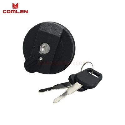 Bouchon de réservoir de carburant avec serrure pour moteur 4KH1CN5LS, Compatible avec les modèles NKR55/NKR77G5, Code OE : 1101200-N20PA,QB-1080